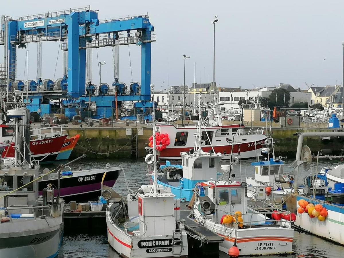 La Rose Des Mers Tréffiagat Exteriér fotografie
